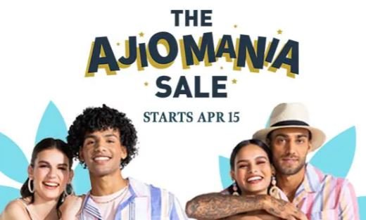 Get Min 70% Off On Ajio Mania Fashion Sale For Men and Women