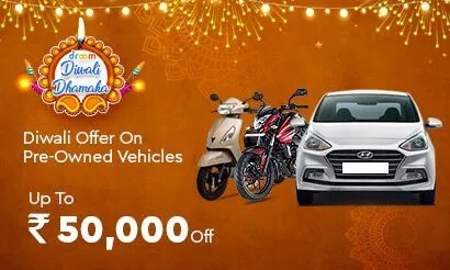 Get upto 50000 Off On pre owned vehicles