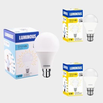 Luminous 15 W, 9 W LED Pack of 3 Rs.429
