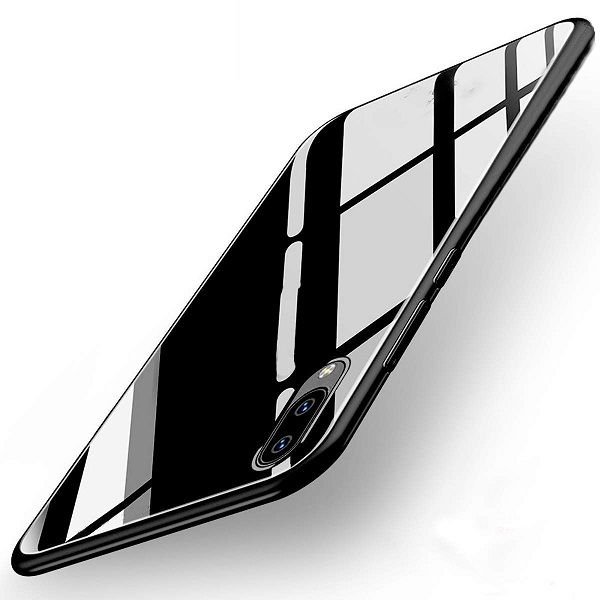 Annure Luxurious Toughened Glass Back Case Cover