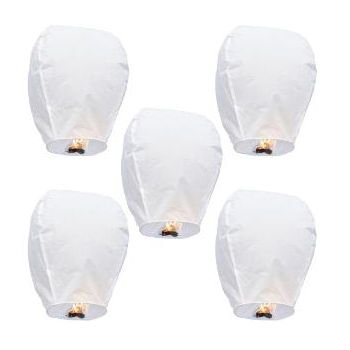 Little India Sky Lanterns Set Of 5 & Get 63% Off