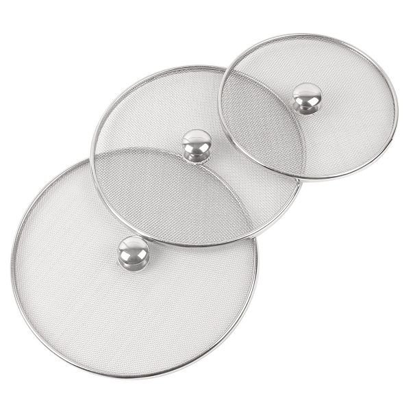 Toyo Steel Metallic Vessel Cover Set of 3