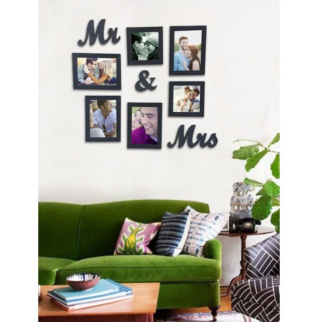 Art Street Black Together Forever Wall Photo Frames