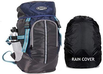 POLE STAR Hike Grey Rucksack with RAIN Cover AT Rs.649