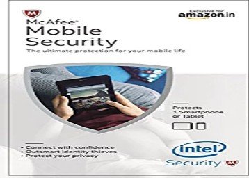 McAfee Security 1 Device, 1 Year- Product Key (Voucher) Rs. 92