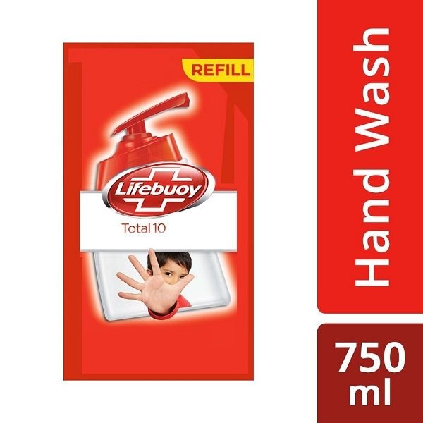 Lifebuoy Total 10 Formula Hand Wash 750 ml