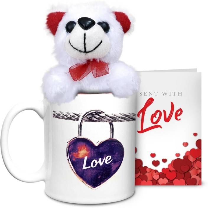 Hot Muggs Love Locked Ceramic Mug & Rs.20 Cashback