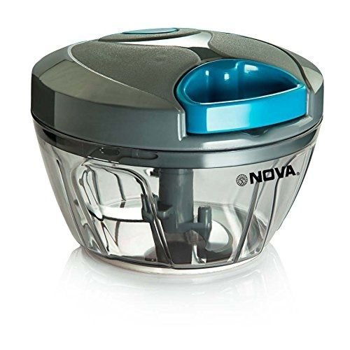 Nova Quick Cut Small Plastic Handy Chopper, Grey