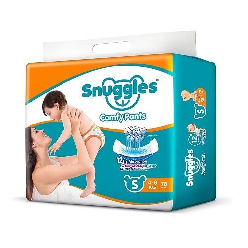 Snuggles Standard Small Size Diaper Pants, 78 Count