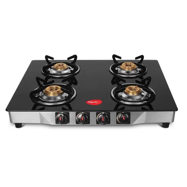 Pigeon Ultra Glass & Stainless Steel Manual Gas Stove