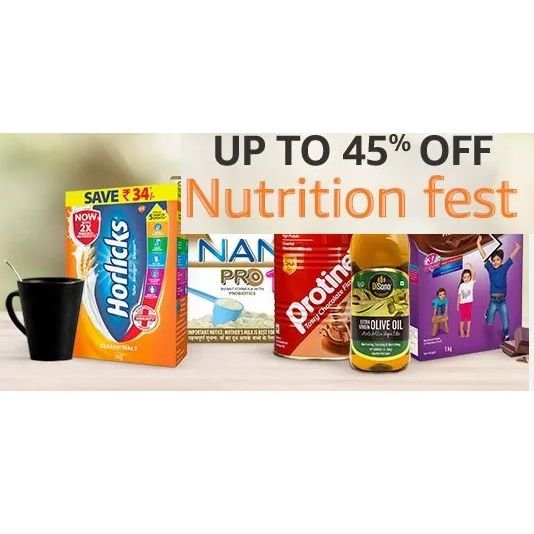 Nutrition Fest: Up to 45% Off Diet & Nutrition, Health Care