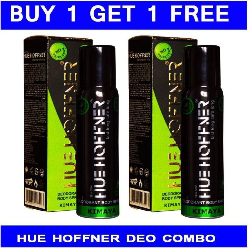 Hue Hoffner Unisex Daily Use Deodorant Spray 240 ml Pack of 2