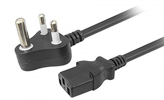 Best Price: Terabyte IEC Mains Power Cable @ Rs. 25