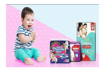 GET UPTO 35% OFF ON BABY DIAPERS