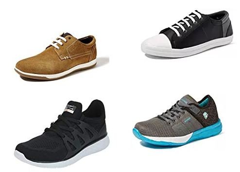 Men Casual Sneakers Starts at Rs. 349