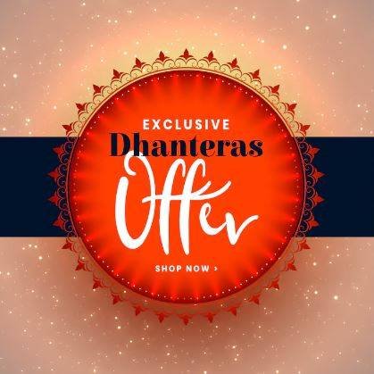 Dhanteras mega sale online | Get minimum 50% off