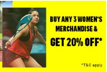 Women Day Sale: Buy Any 3 Product & Get Extra 20% Off