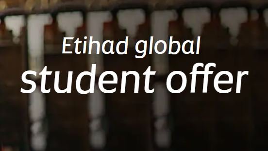 Etihad student discount | Get extra 10% off plus extra bags