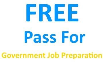 FREE Pass For Govt Jobs Preparation [SSC, Banking, Railways]