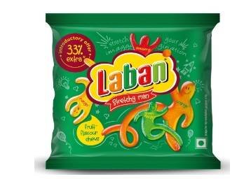 Laban Stretchy Man Fruit Flavour Chews - 22gms