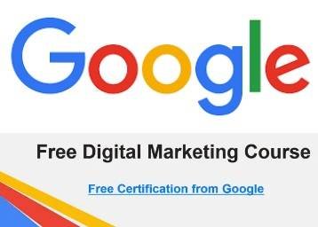 FREE Google Online Course With Certificate