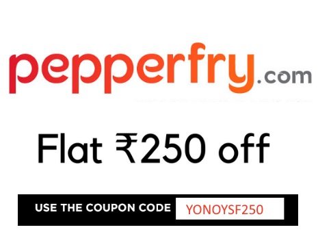 Pepperfry Loot : Get Flat Rs.250 OFF on Order Rs. 499