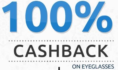 100% Cashback offer:- Buy Eyeglass at Just Rs. 8 [ Via Paytm ]