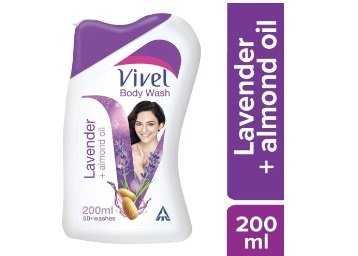 [Ended Now]Vivel Body Wash, Almond Oil + Free Vivel Loofah @ Rs. 1