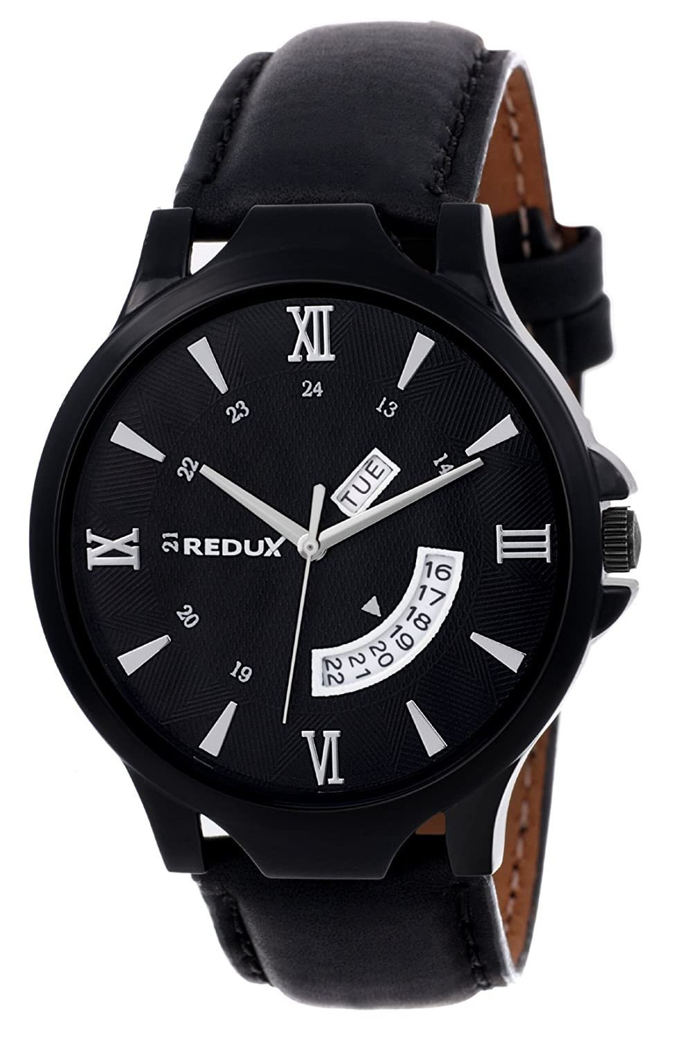 REDUX Analogue Black Dial Men's & Boy's Watch